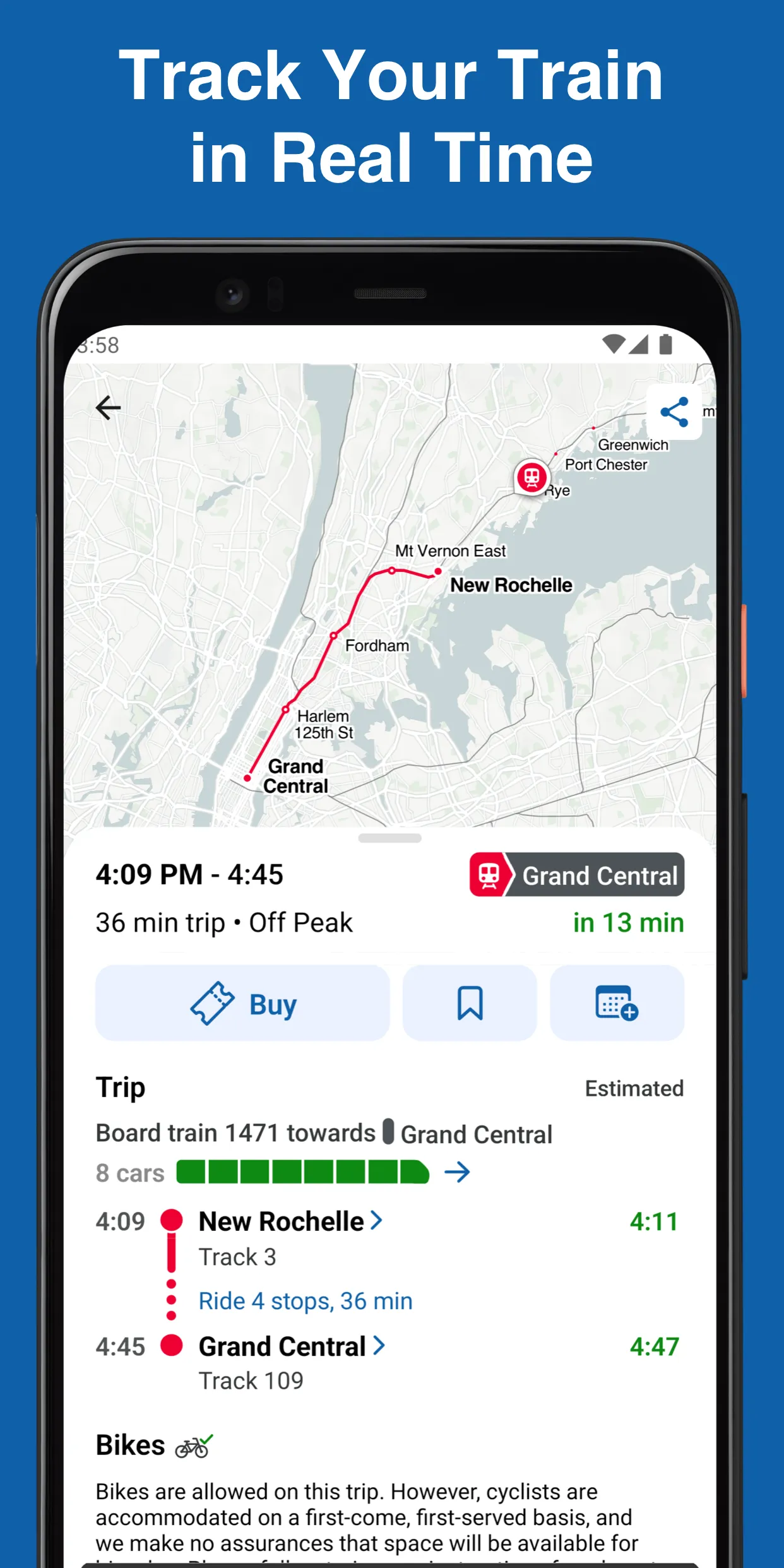 MTA TrainTime | Indus Appstore | Screenshot