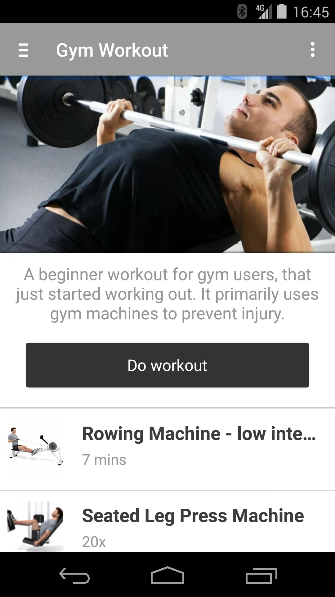 The Fitness Studio | Indus Appstore | Screenshot