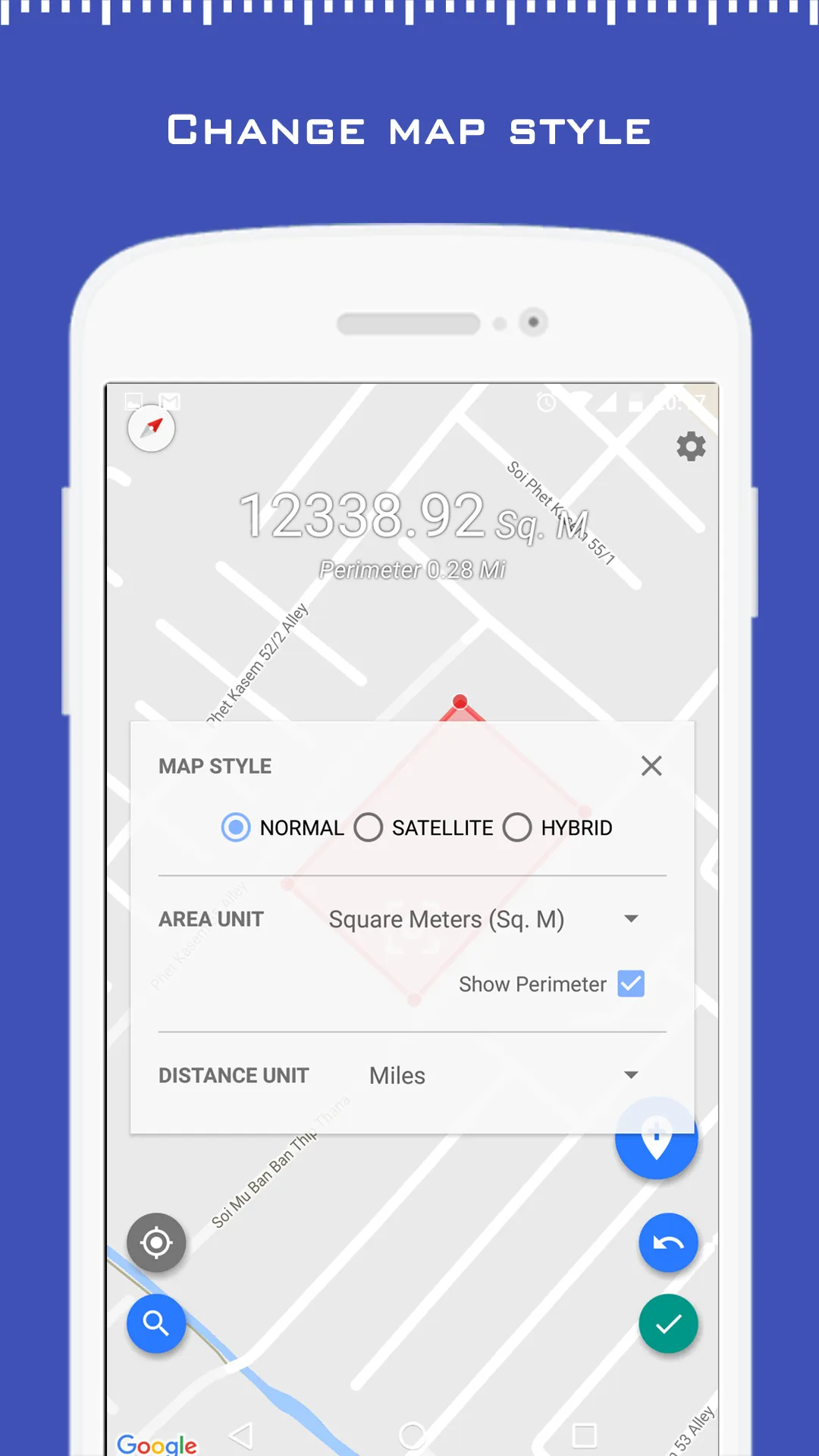 Distance & Area Measurement | Indus Appstore | Screenshot