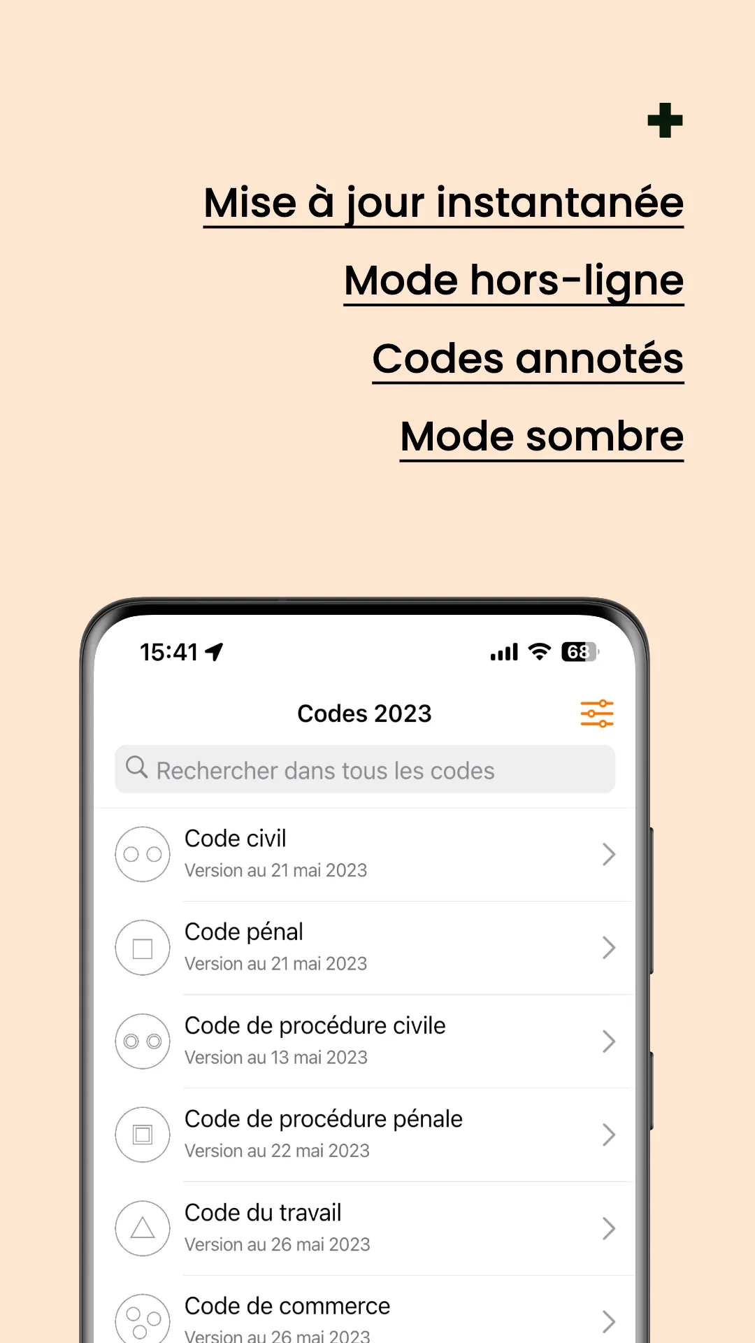 MCJ - All the french law | Indus Appstore | Screenshot