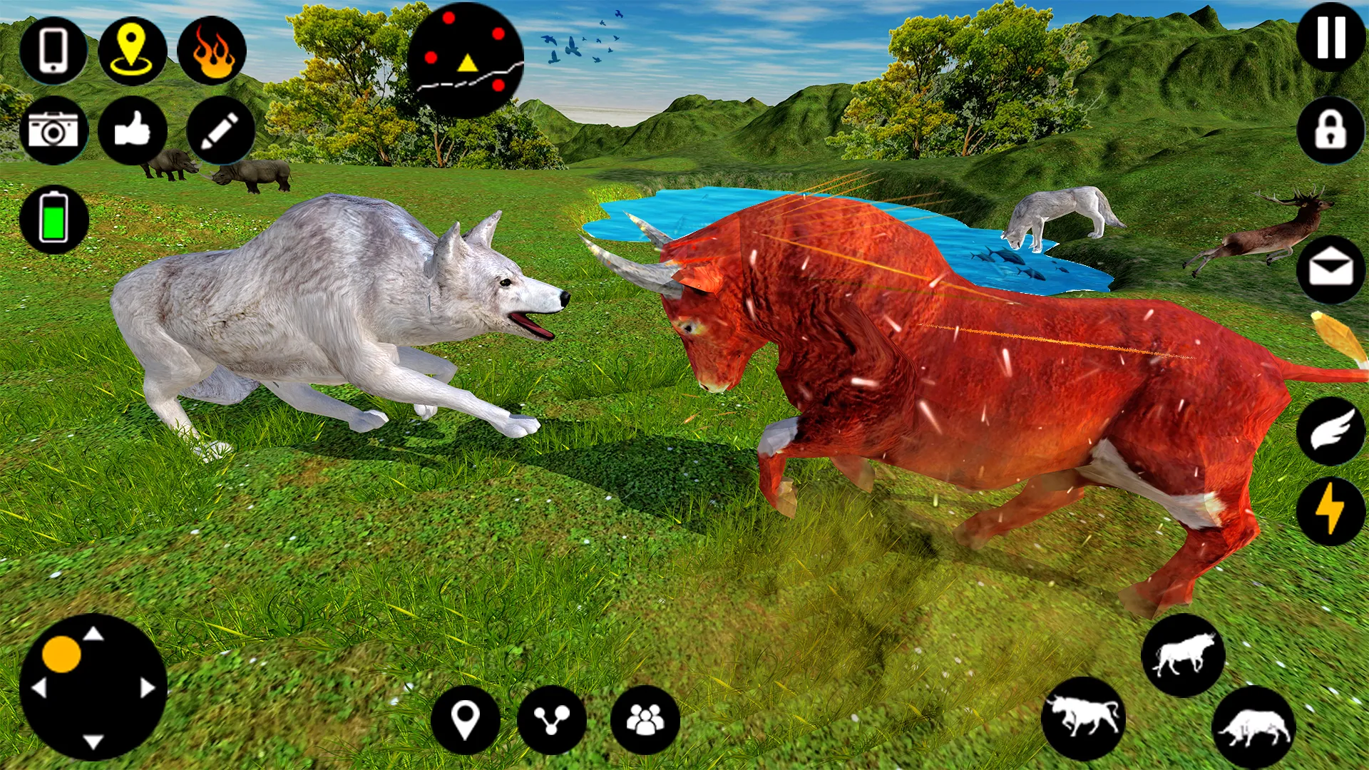 Angry Bull Attack Fight Games | Indus Appstore | Screenshot