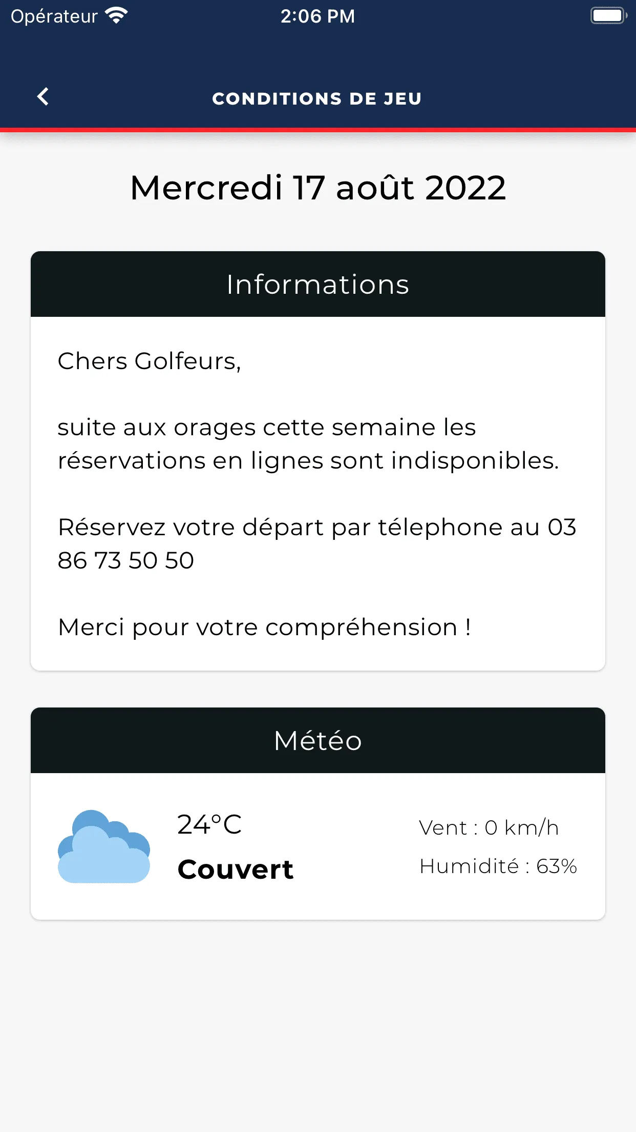 Golf du Roncemay | Indus Appstore | Screenshot