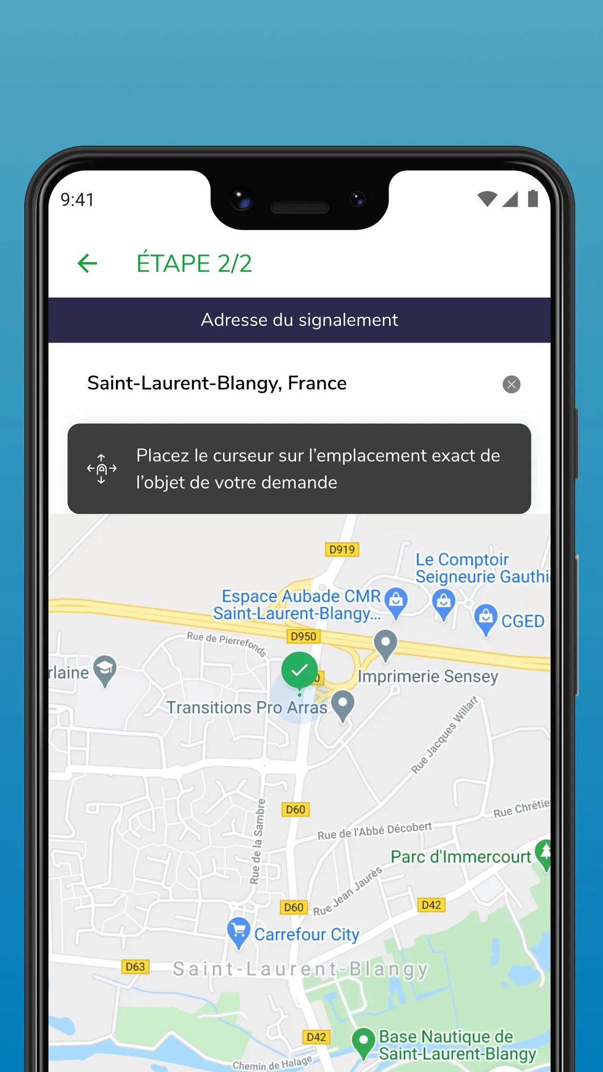 Saint-Laurent-Blangy Alerte | Indus Appstore | Screenshot