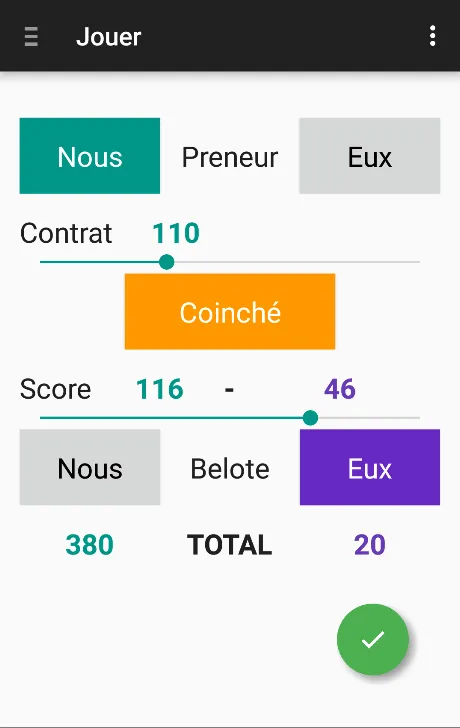 Compte ta Coinche | Indus Appstore | Screenshot