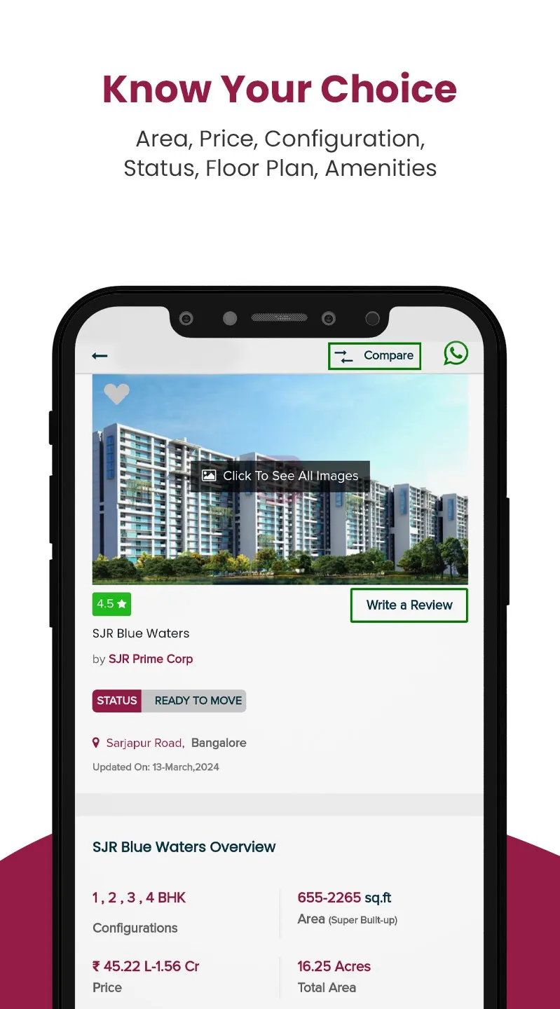 Homes247.in Buy, Rent & Sell | Indus Appstore | Screenshot