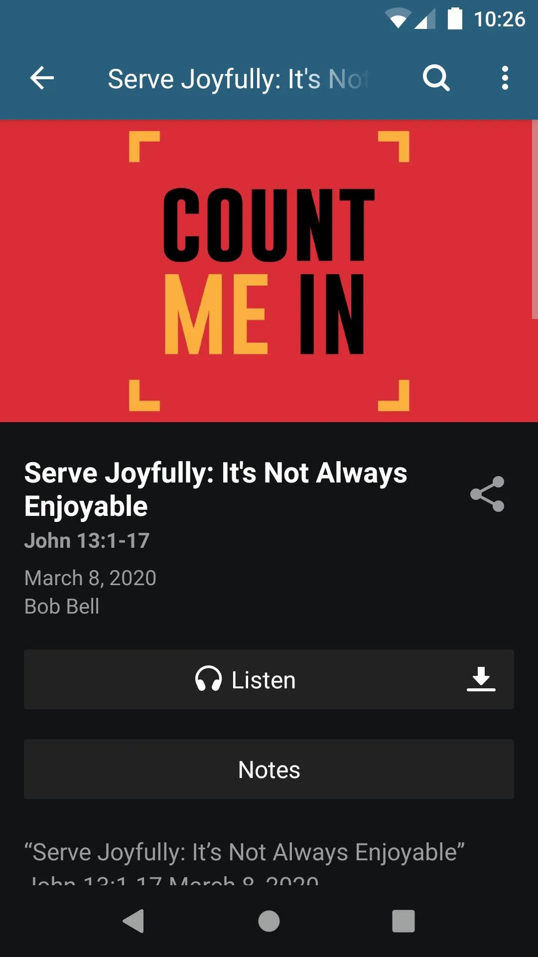 Bethany Christian Church App | Indus Appstore | Screenshot