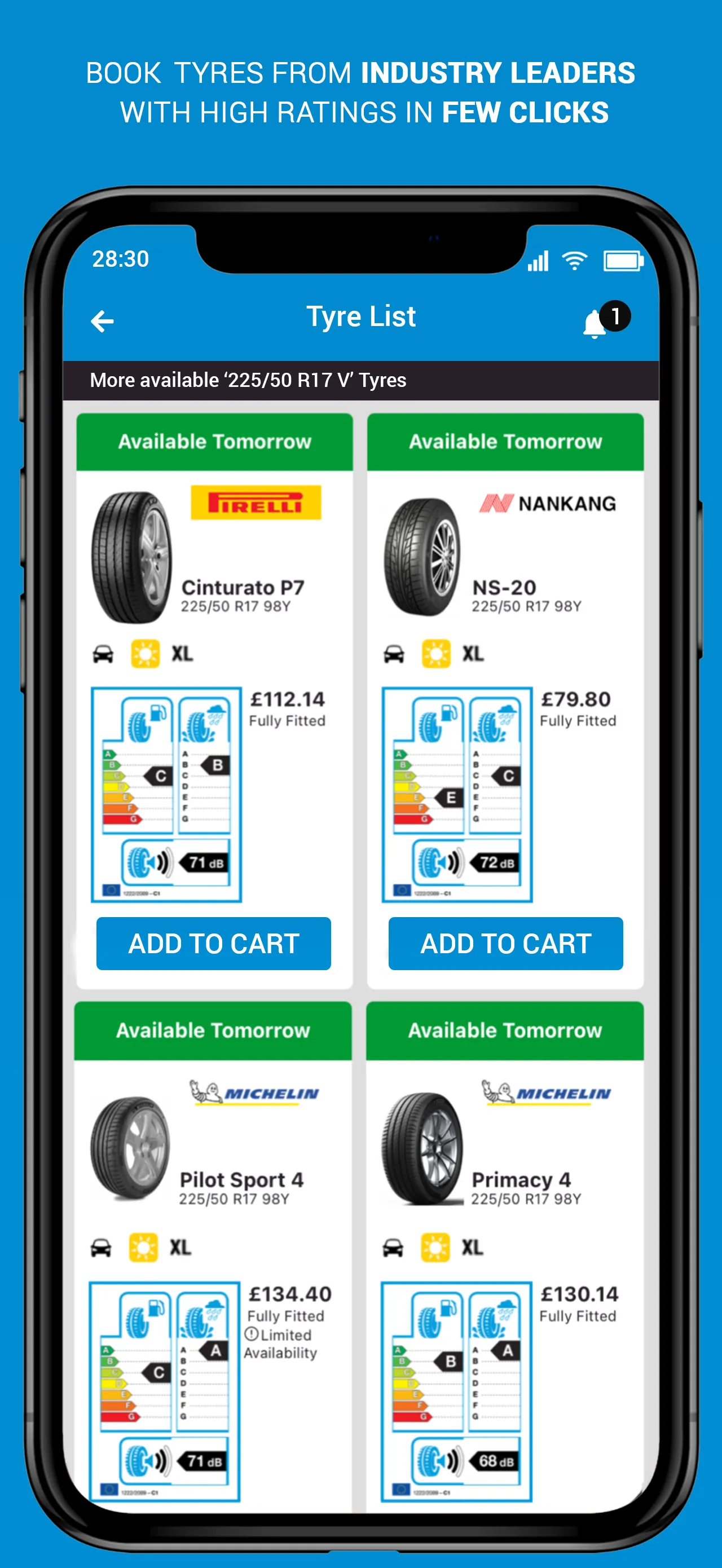 SP Tyres | Indus Appstore | Screenshot