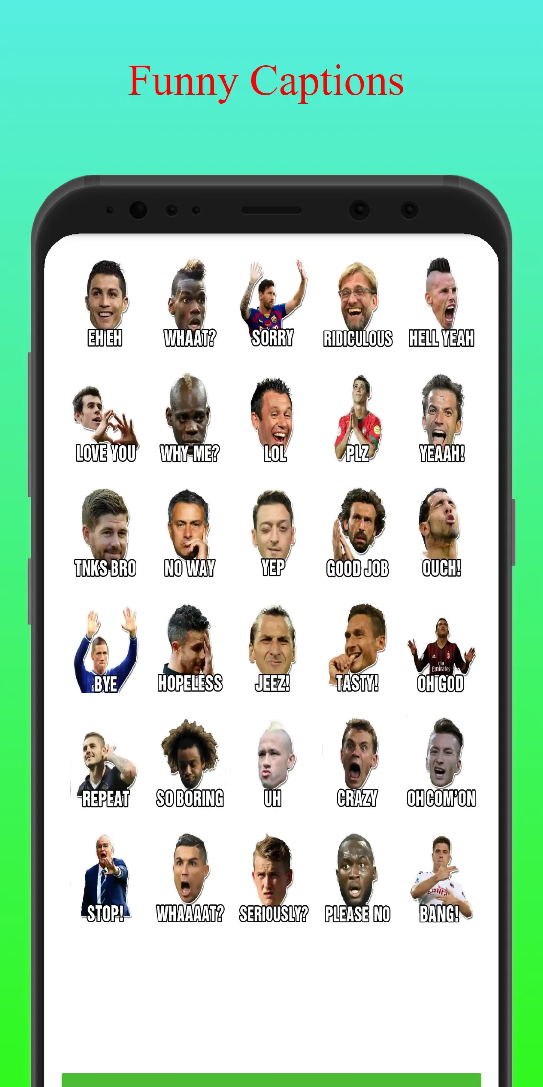 Football Stickers - WASticker | Indus Appstore | Screenshot