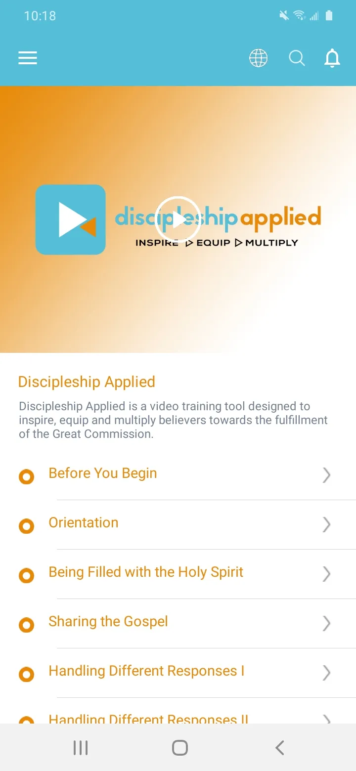 Discipleship Applied | Indus Appstore | Screenshot