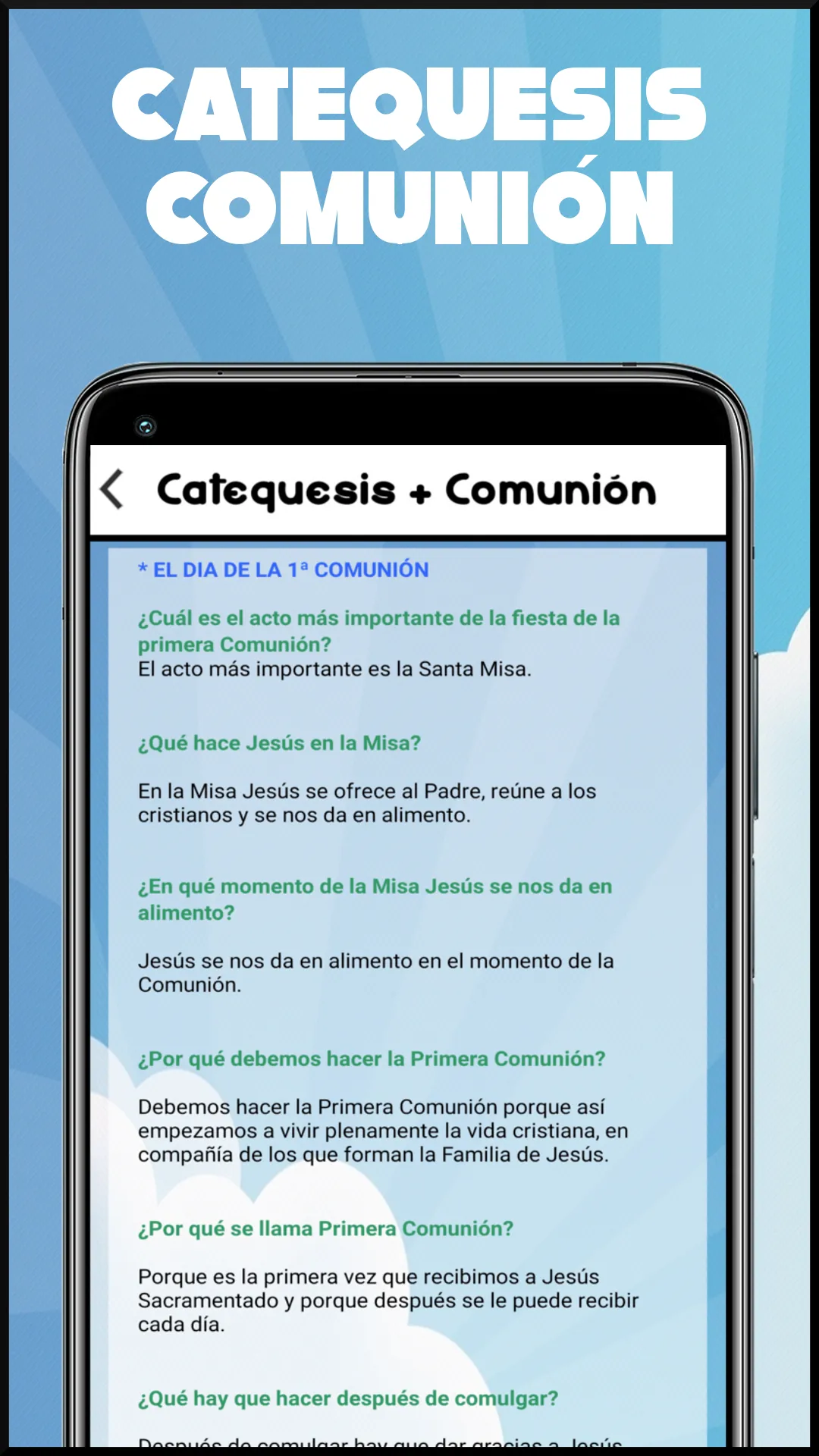 Catequesis online comunión | Indus Appstore | Screenshot