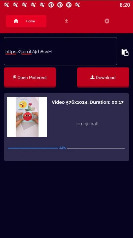 Download Video for Pinterest | Indus Appstore | Screenshot