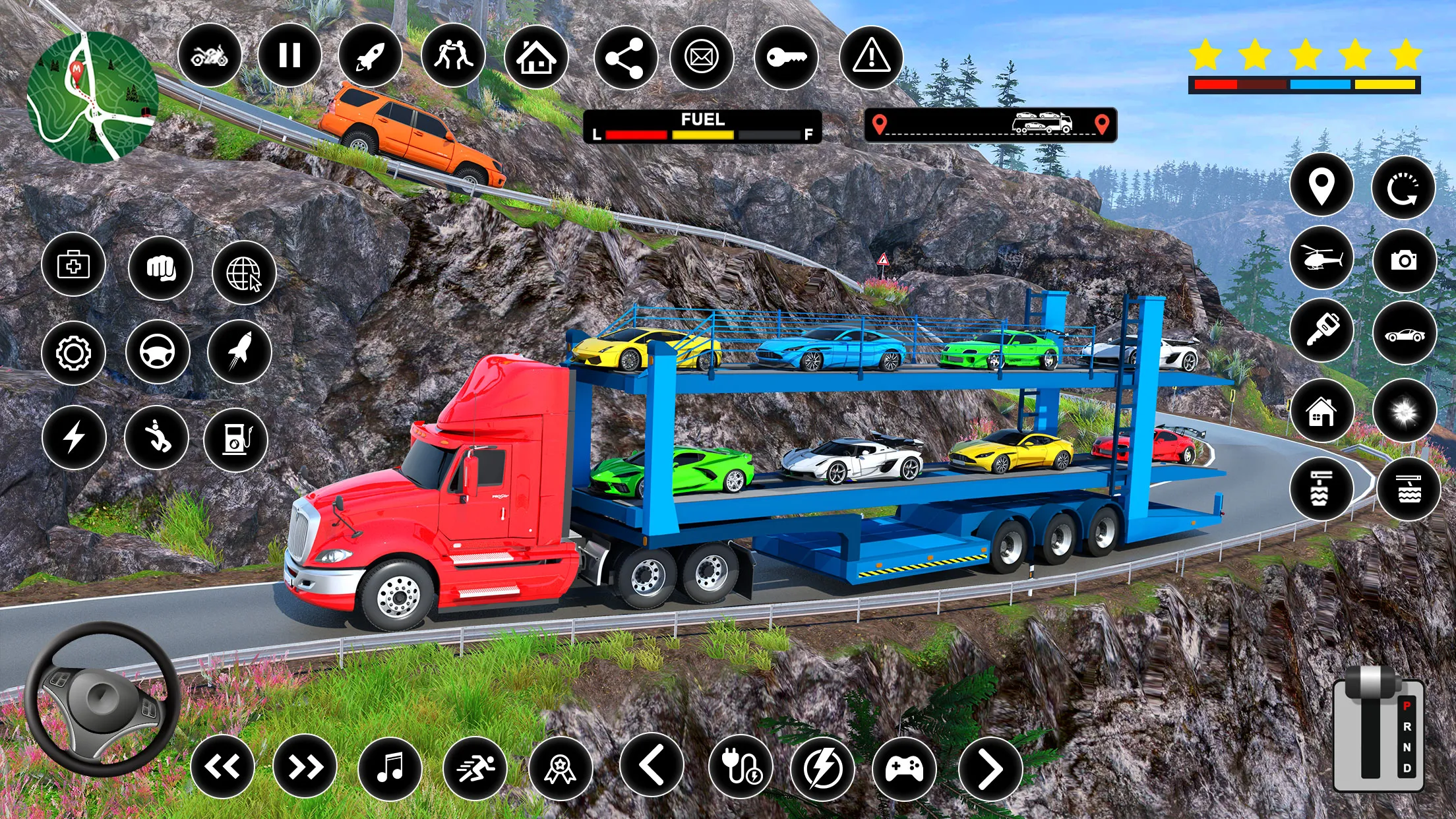 Car Transporter PRO Truck Game | Indus Appstore | Screenshot