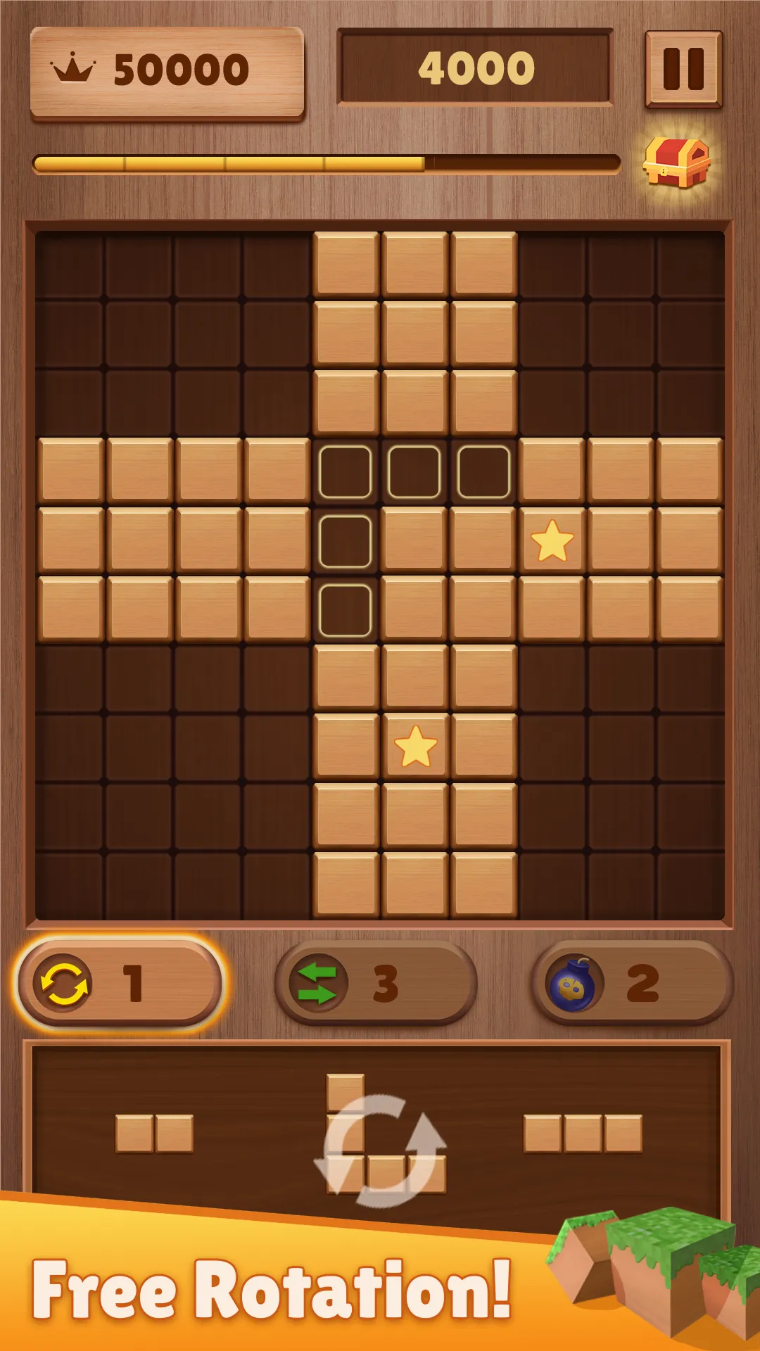 Wood Block Puzzle | Indus Appstore | Screenshot