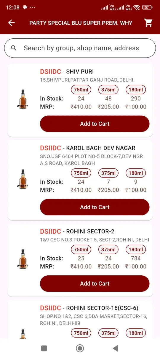 Delhi Liquor Booking | Indus Appstore | Screenshot