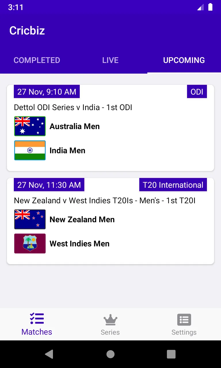 Cricbiz: live cricket score | Indus Appstore | Screenshot