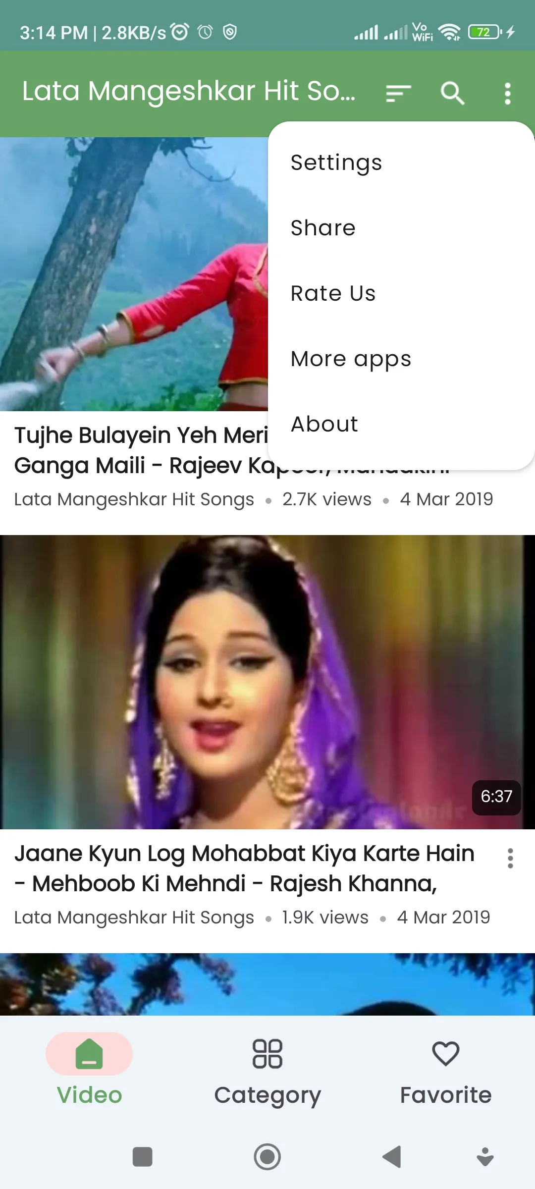 Lata Mangeshkar Hit Songs | Indus Appstore | Screenshot