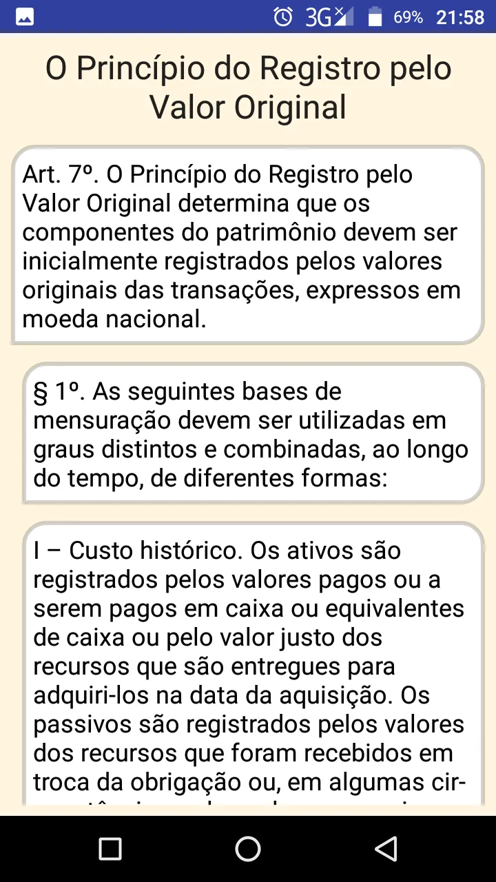 PRINCÍPIOS DE CONTABILIDADE | Indus Appstore | Screenshot