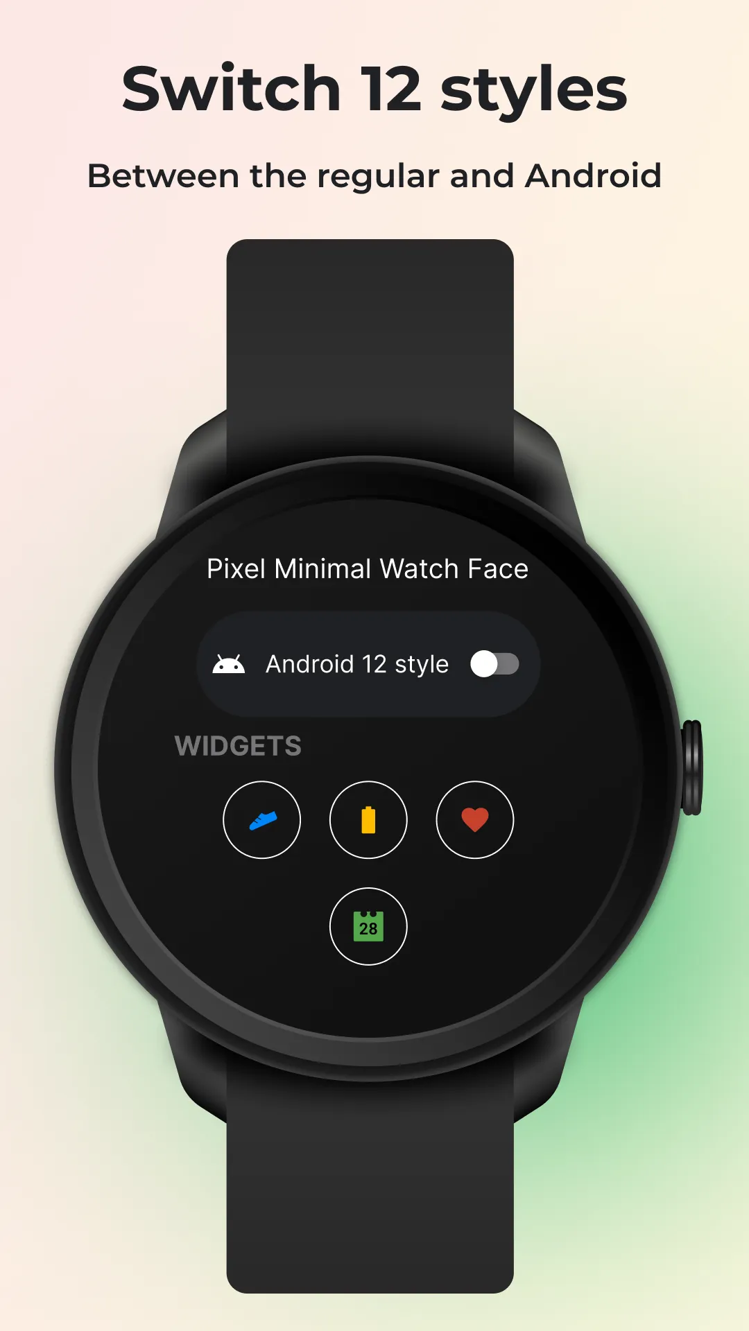 Minimal Watch Faces | Indus Appstore | Screenshot
