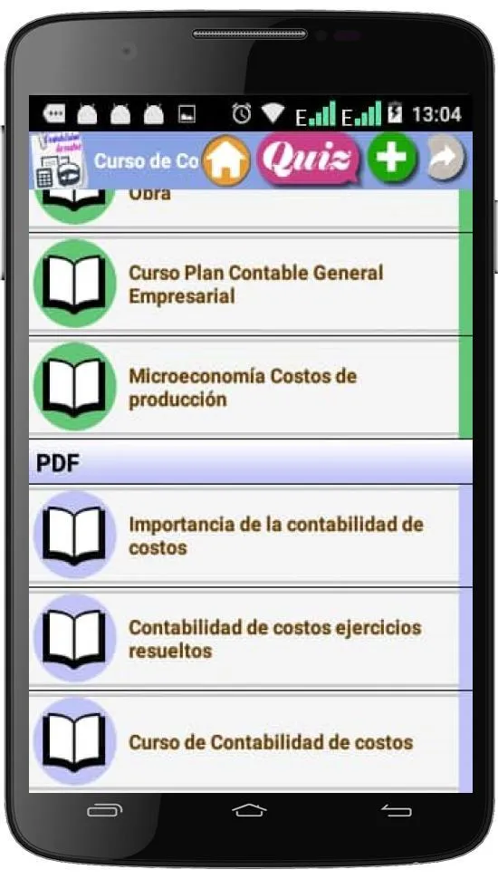 Contabilidad de Costos | Indus Appstore | Screenshot