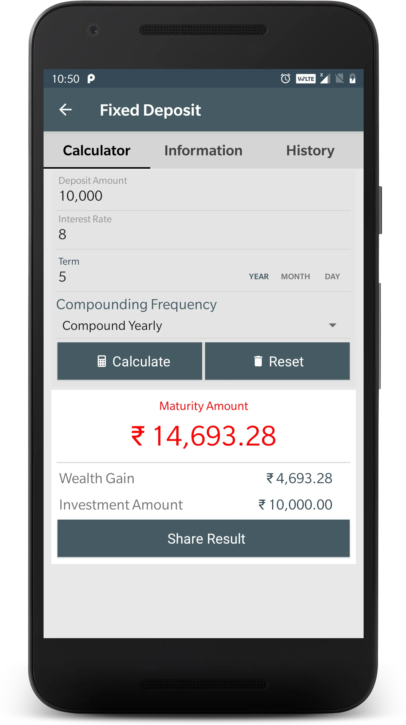 Financial Calculator | Indus Appstore | Screenshot