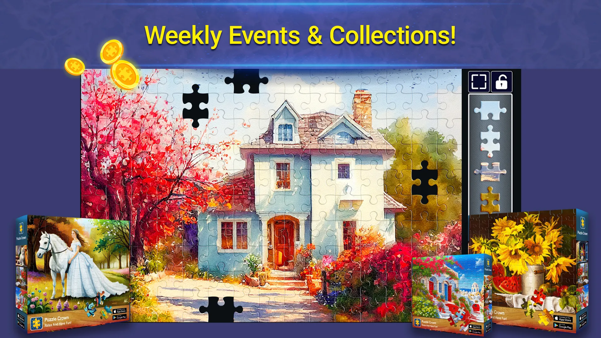 Jigsaw Puzzles Crown: HD Games | Indus Appstore | Screenshot