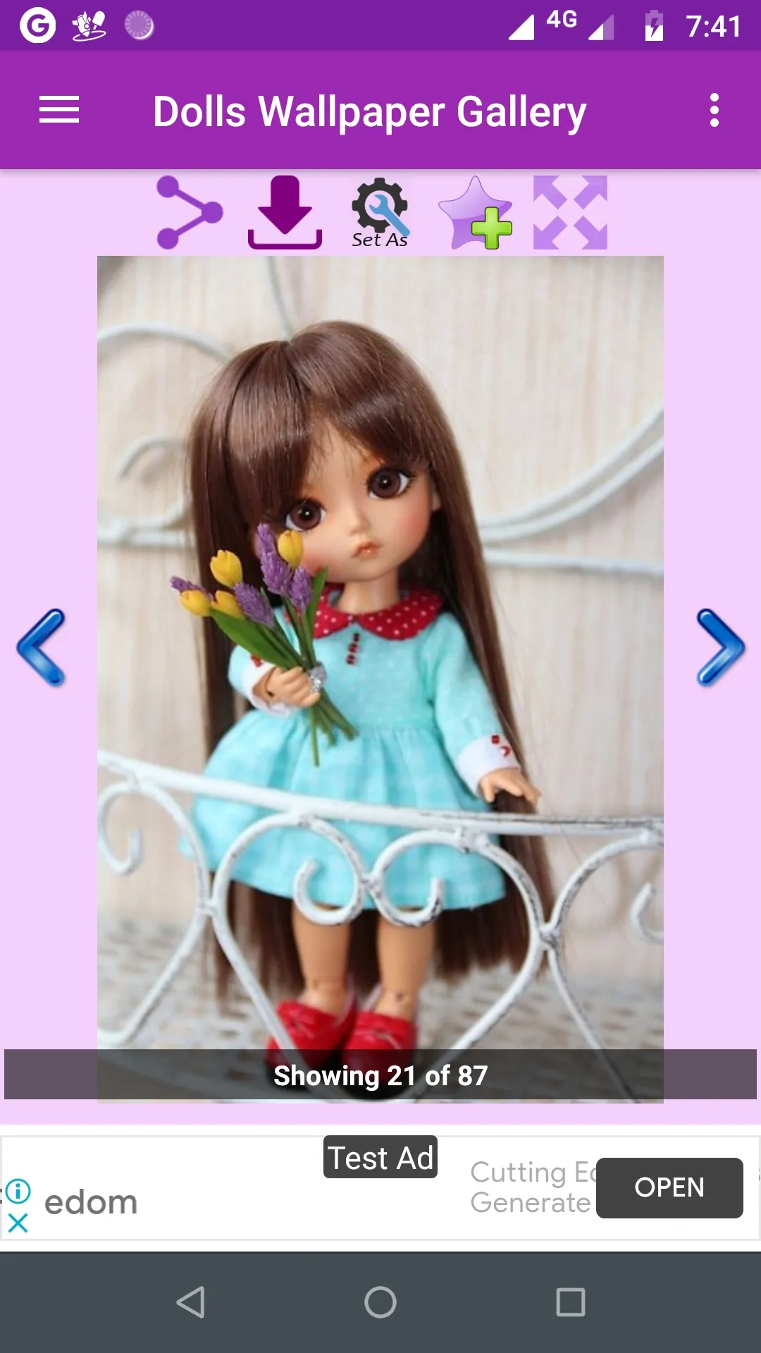 Dolls Wallpaper Gallery | Indus Appstore | Screenshot