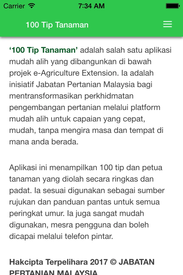 100 TIP TANAMAN | Indus Appstore | Screenshot