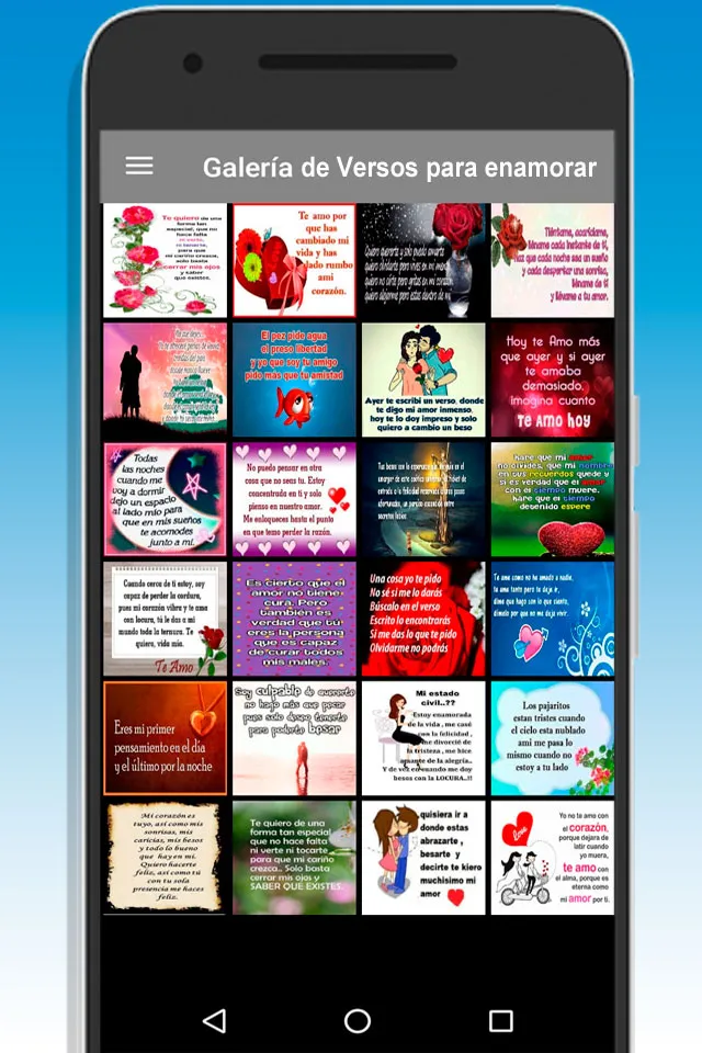 Poemas para dedicar | Indus Appstore | Screenshot