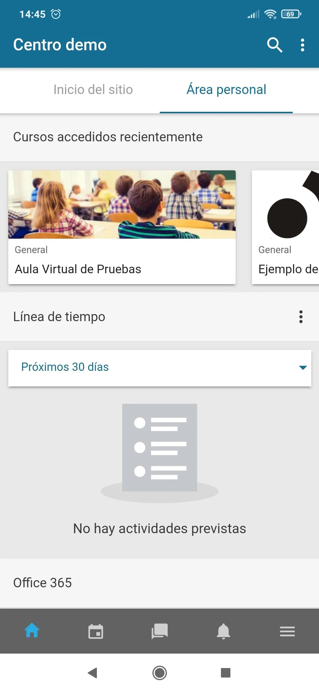 Aula Virtual Educacyl | Indus Appstore | Screenshot