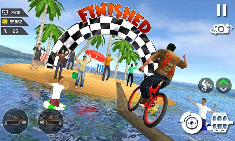 Waterpark BMX Bicycle Surfing | Indus Appstore | Screenshot