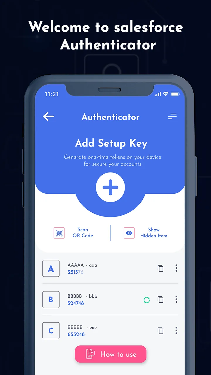 Authenticator App | Indus Appstore | Screenshot