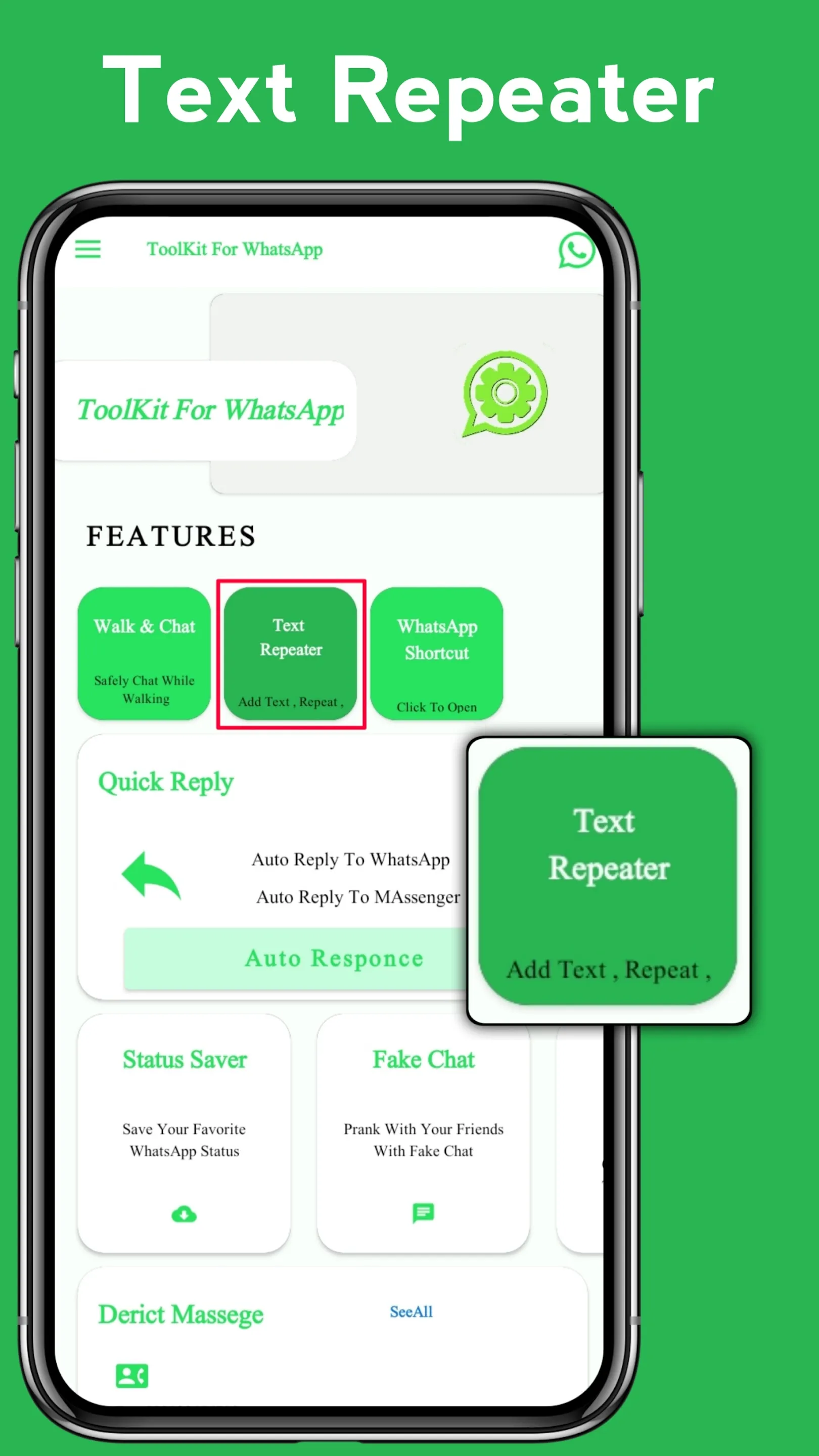 ToolKit For Whatsapp - Toolbox | Indus Appstore | Screenshot