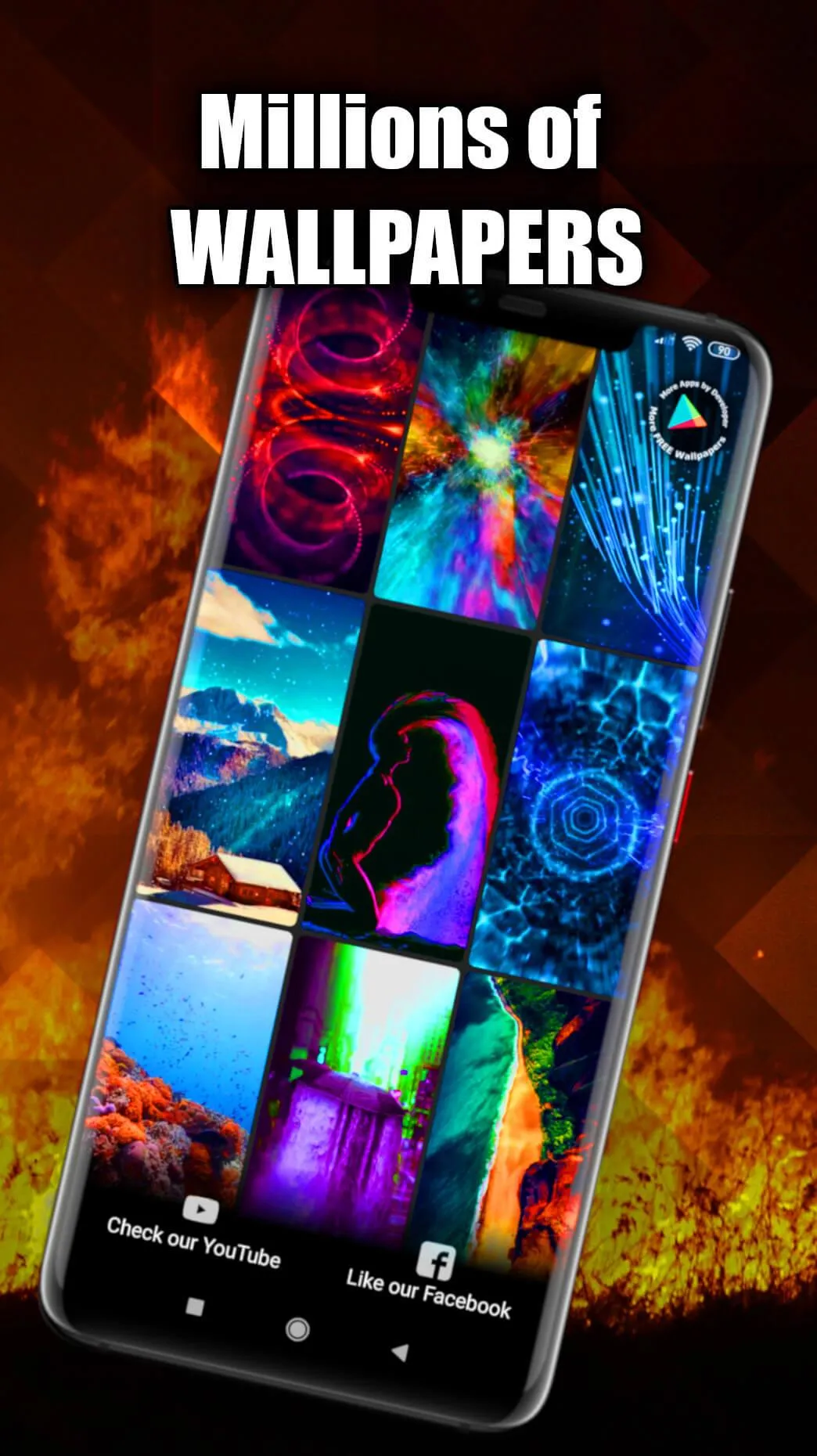 Real Fire Wallpaper Live HD/3D | Indus Appstore | Screenshot