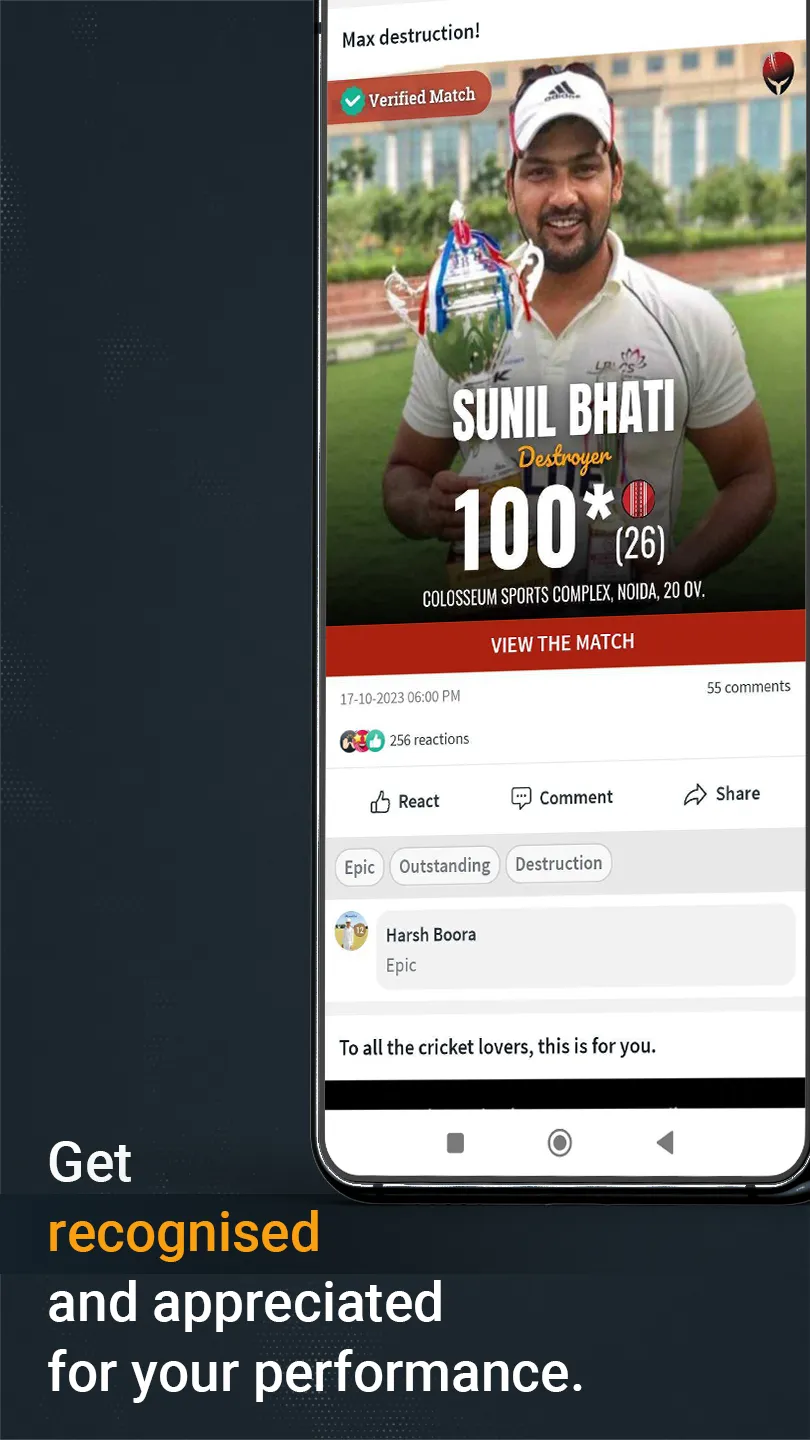 CricHeroes-Cricket Scoring App | Indus Appstore | Screenshot