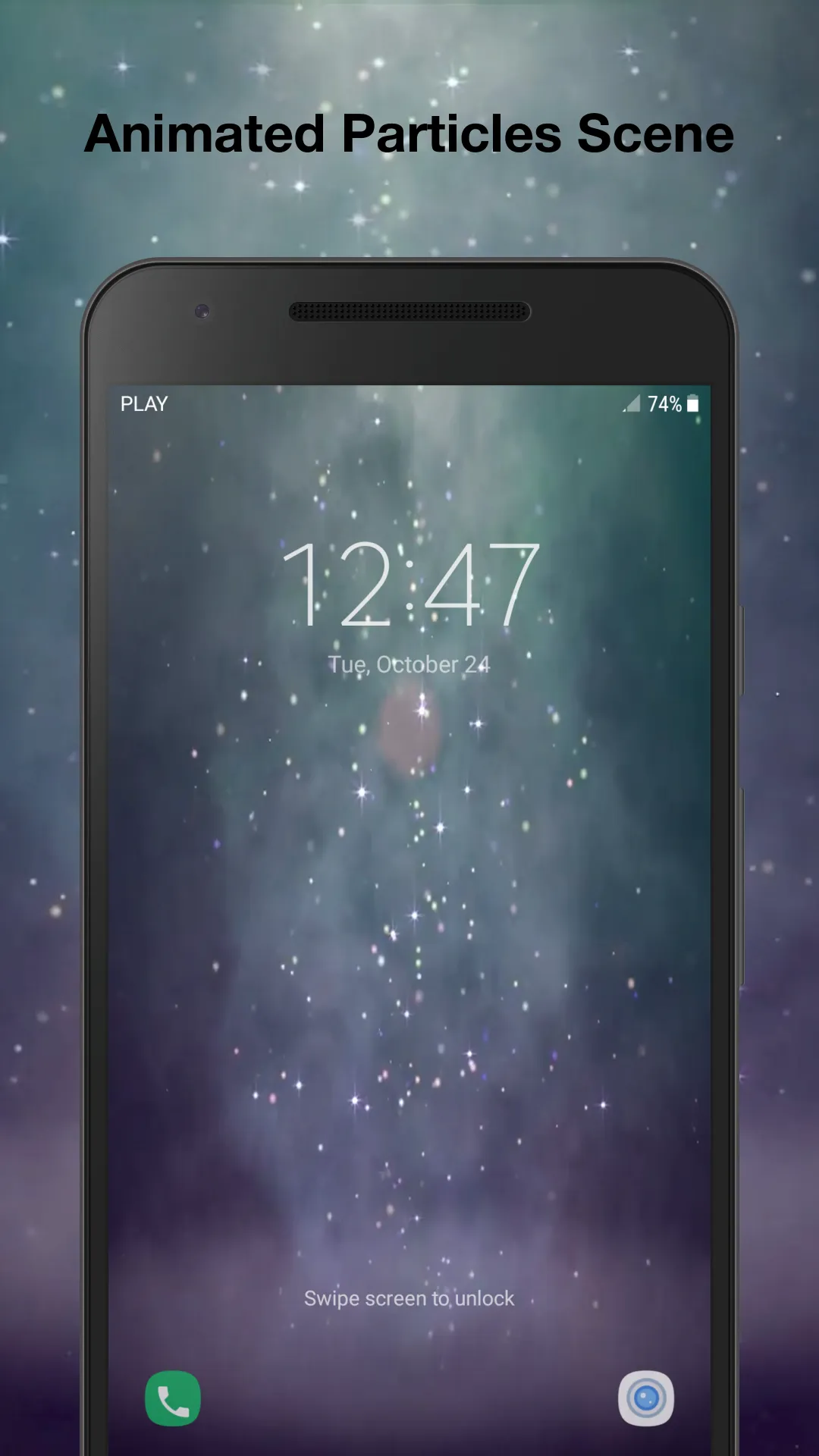 Magic Particles Live Wallpaper | Indus Appstore | Screenshot