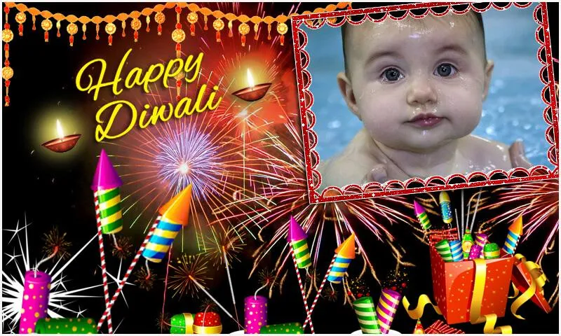 Diwali Photo Frames | Indus Appstore | Screenshot