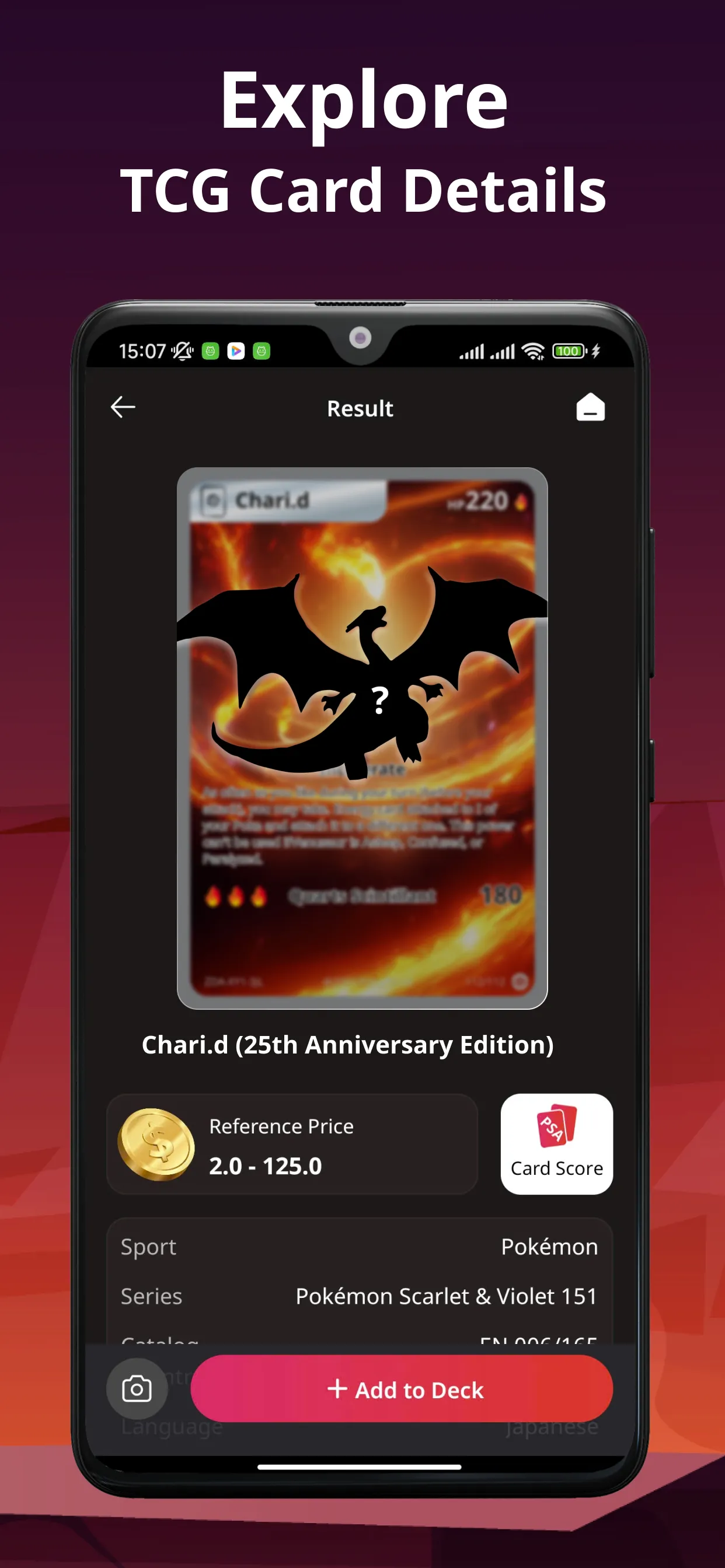 TCG Card Scanner TCG Collector | Indus Appstore | Screenshot