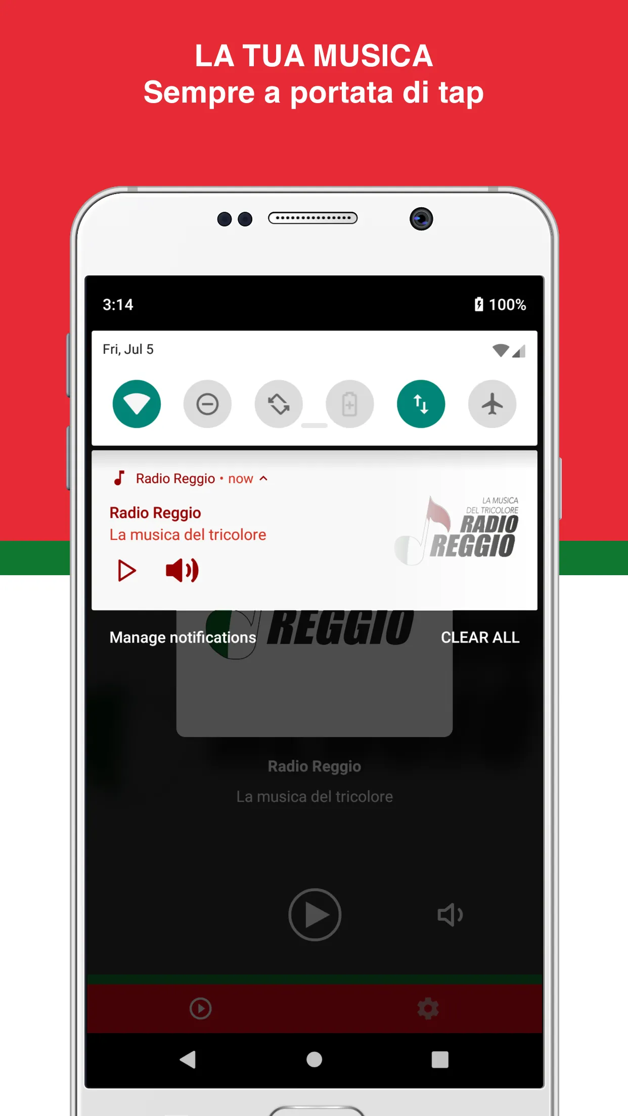 Radio Reggio | Indus Appstore | Screenshot