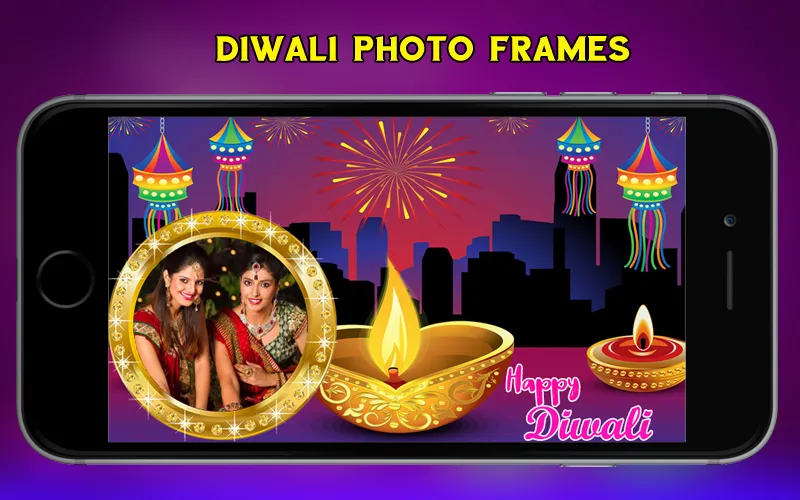 Diwali Photo Frames 2023 | Indus Appstore | Screenshot