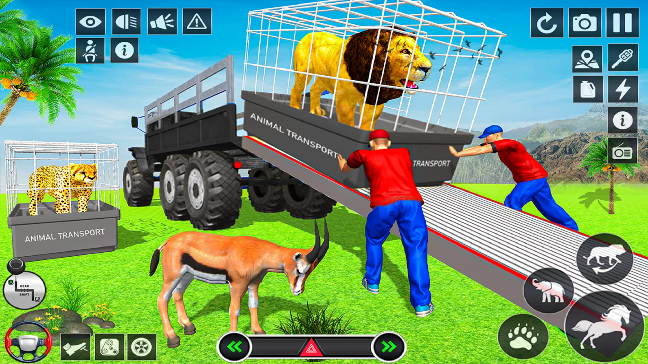 Wild Animals Transport Truck | Indus Appstore | Screenshot