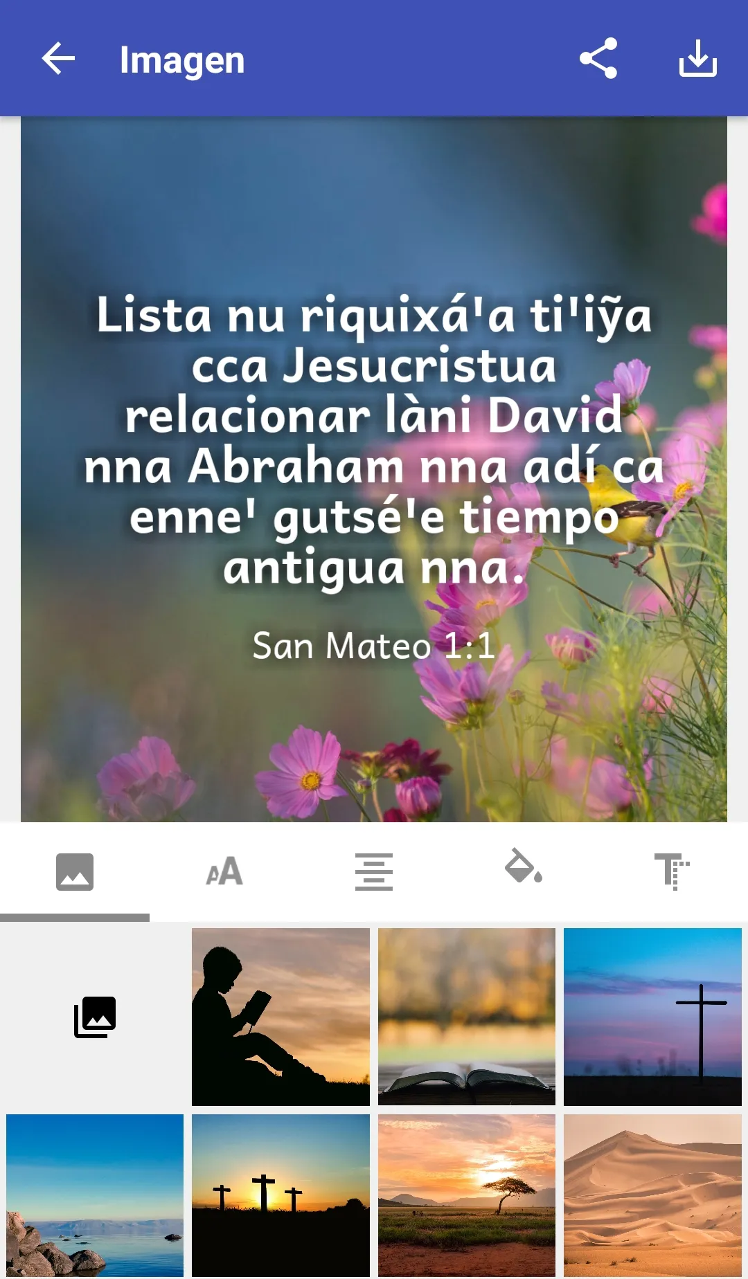 Zapoteco Sierra Juarez Bible | Indus Appstore | Screenshot