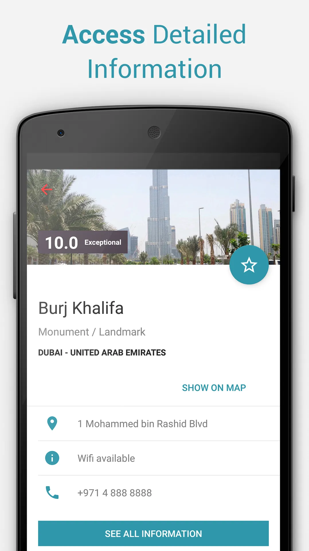 Dubai Offline City Map | Indus Appstore | Screenshot