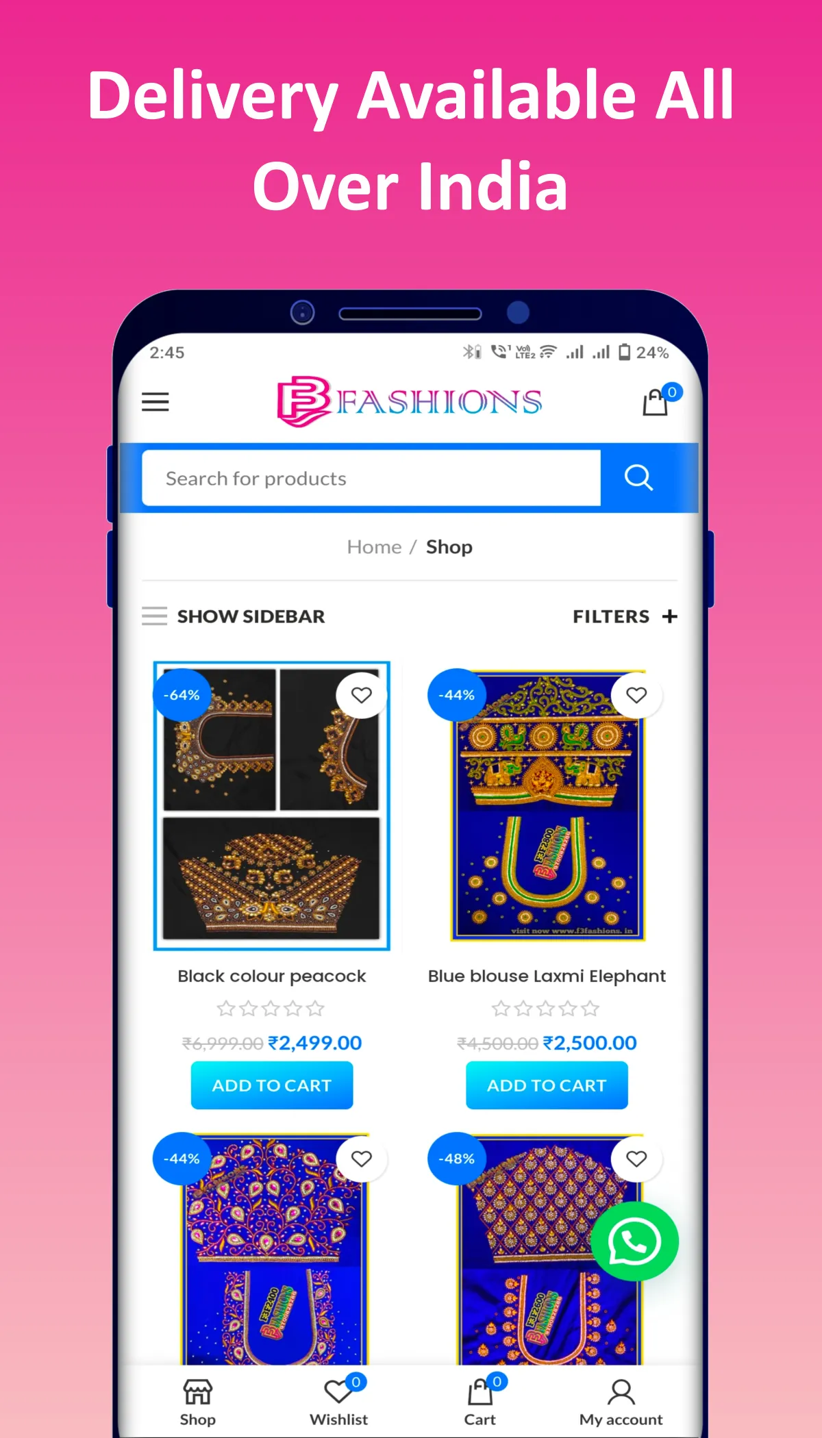 F3fashions maggam work blouse | Indus Appstore | Screenshot