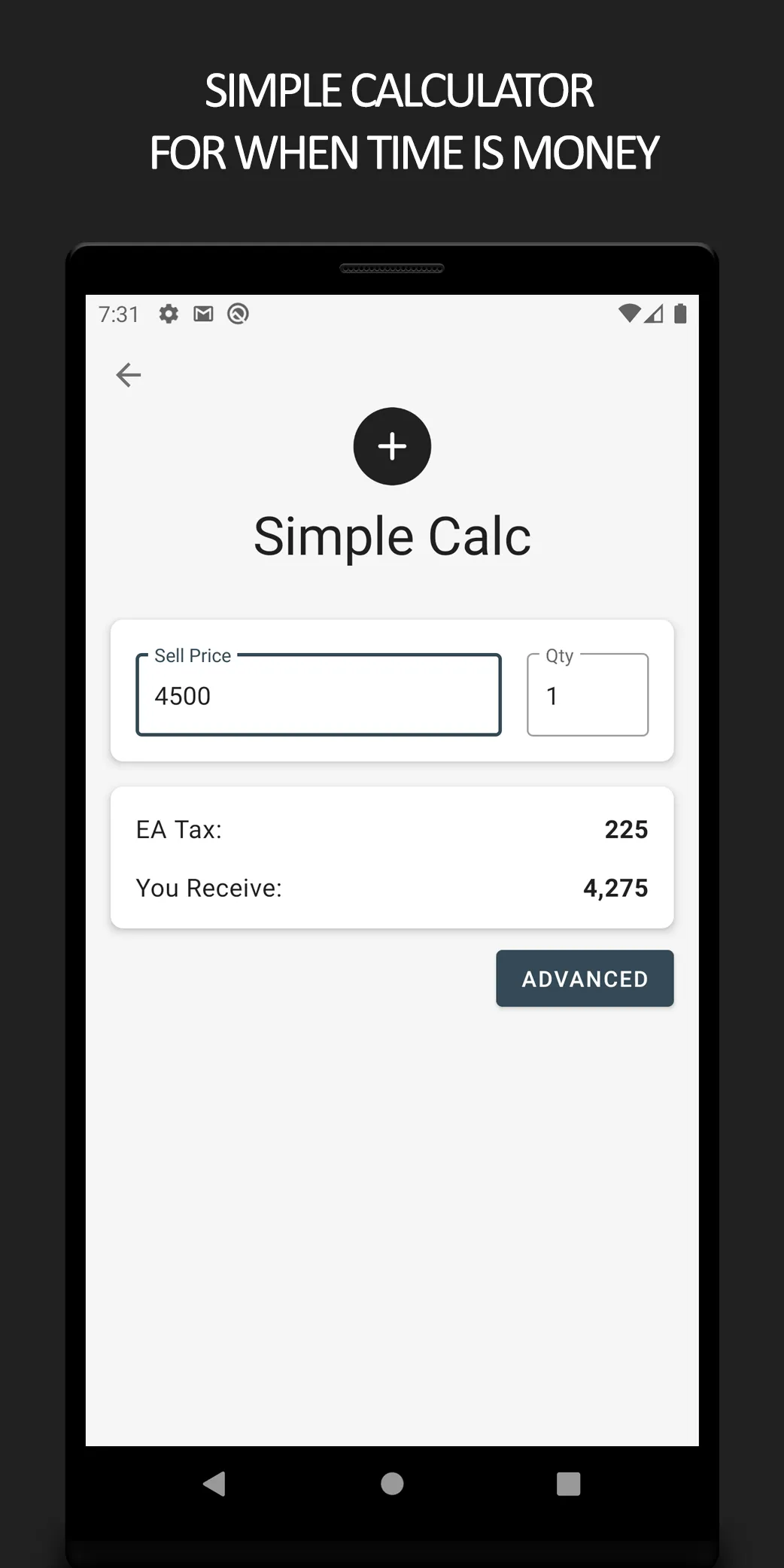 FUT Tax Calc: Ultimate Team 24 | Indus Appstore | Screenshot