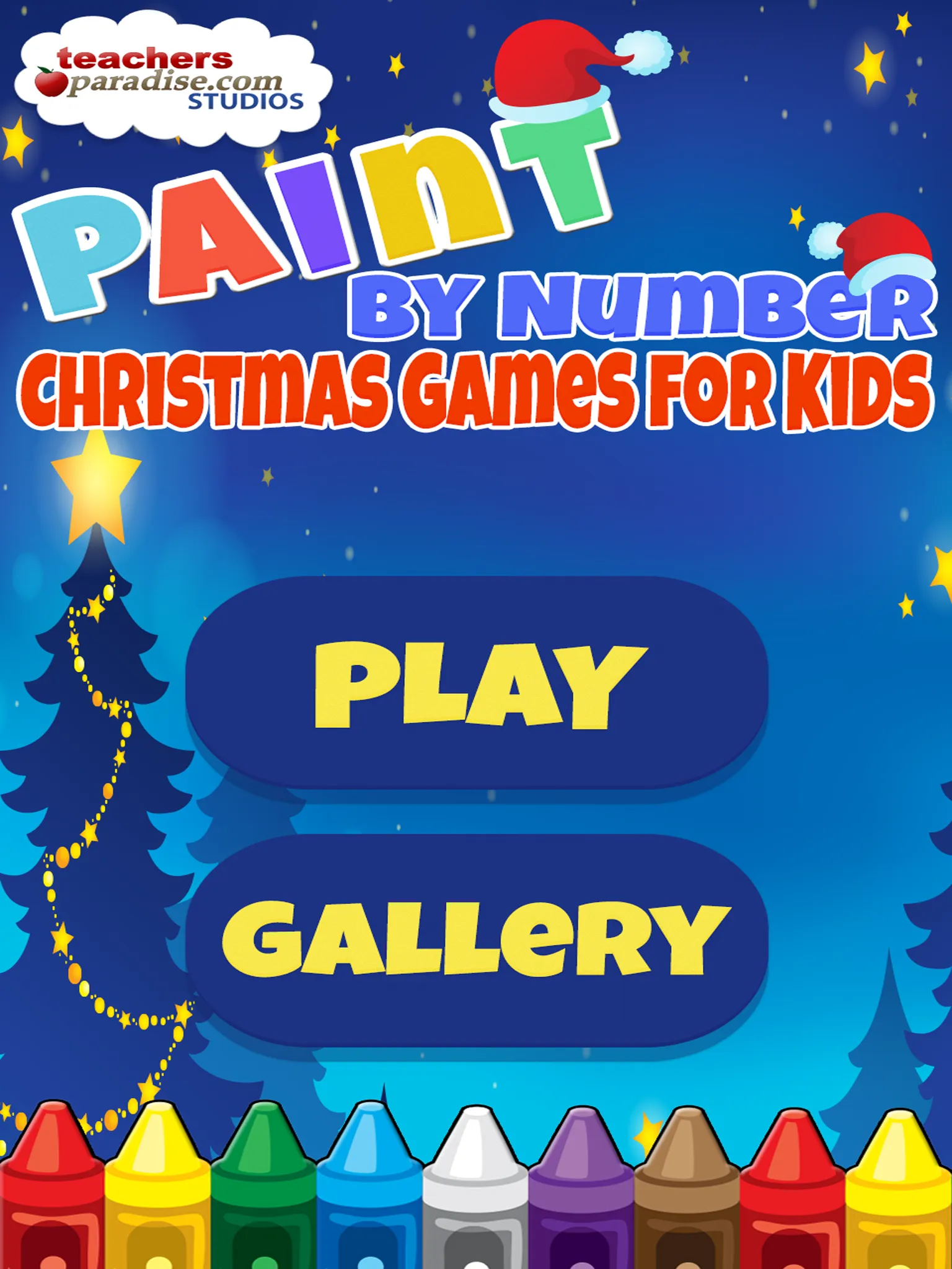 Paint By Number Christmas Game | Indus Appstore | Screenshot