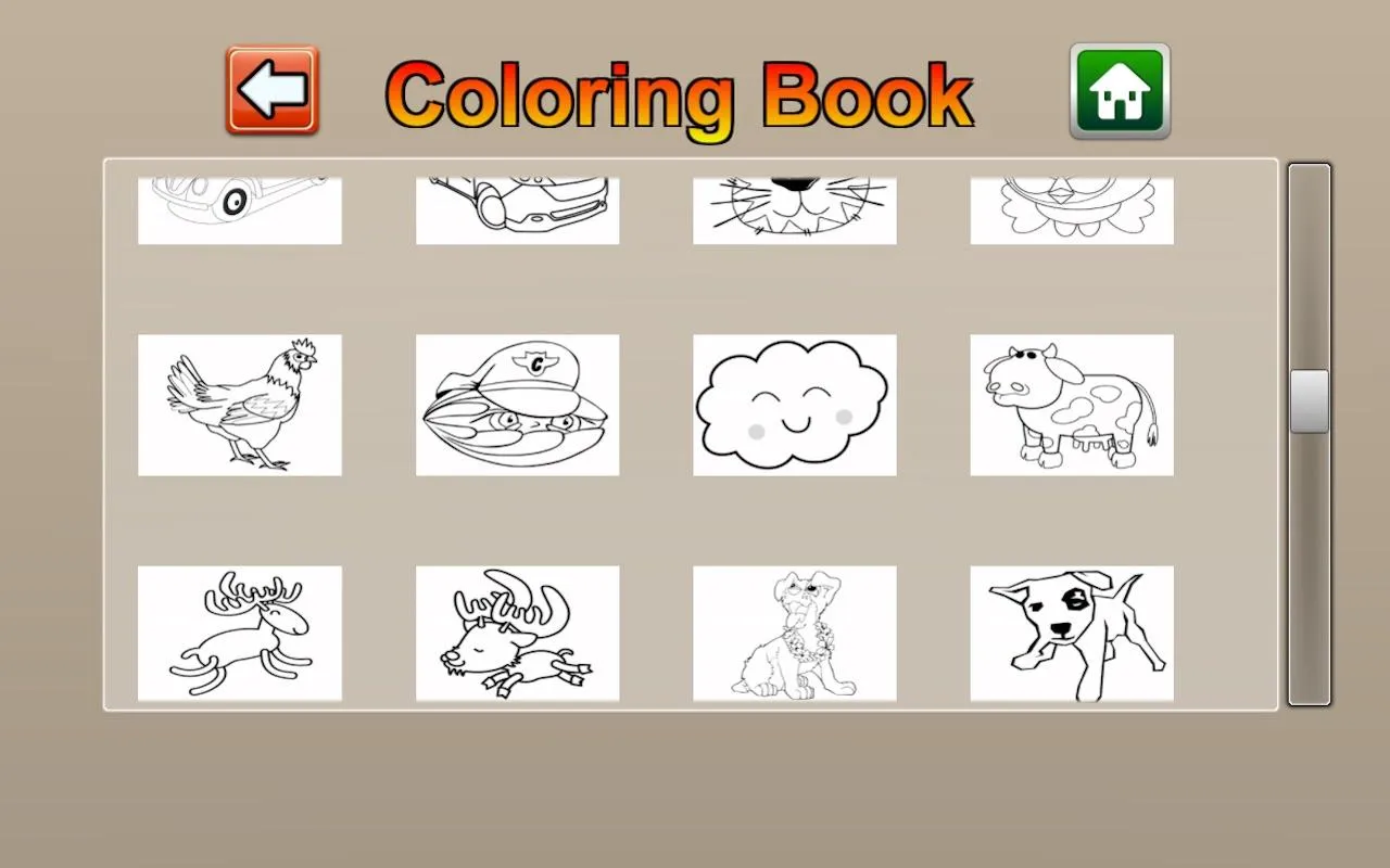 Color Book for Toddler - QCat | Indus Appstore | Screenshot