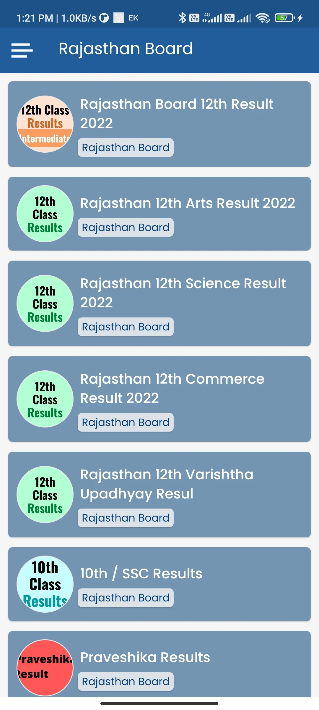 10th 12th Board Results 2023 | Indus Appstore | Screenshot