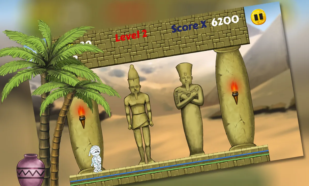 Egypt Mummy Run | Indus Appstore | Screenshot