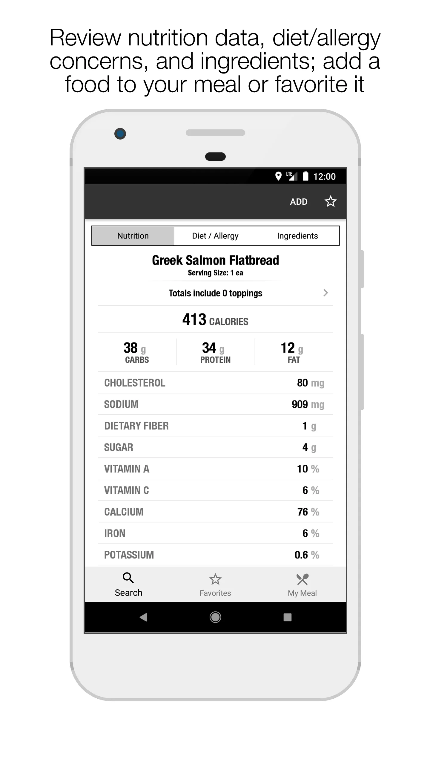 Nutrition - Florida Tech | Indus Appstore | Screenshot