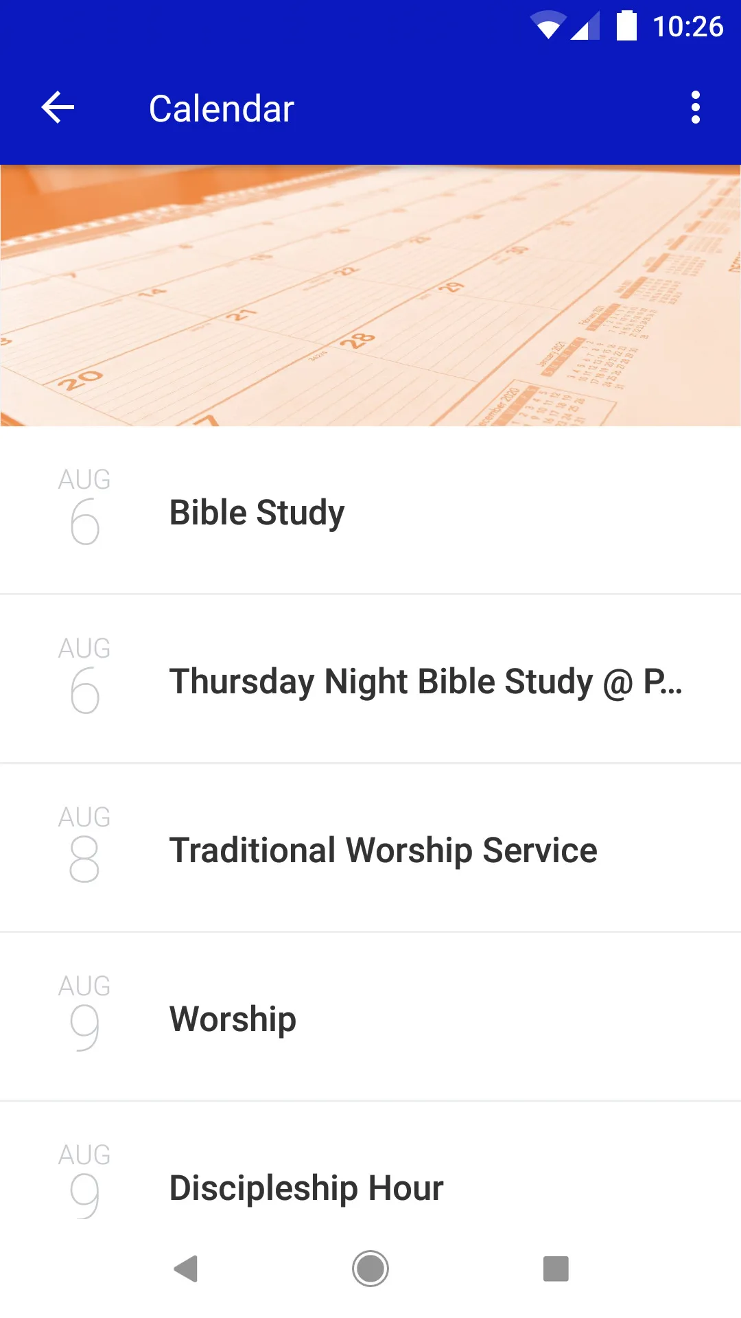 St Paul's Lutheran Sioux City | Indus Appstore | Screenshot